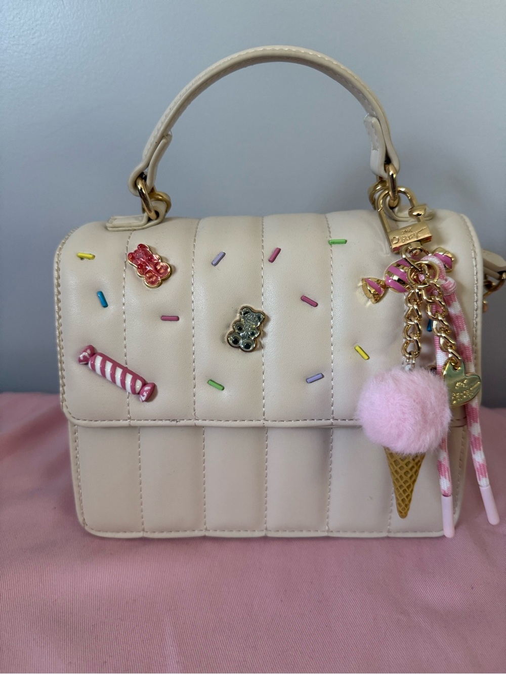 Betsey Johnson Candy Sweets Top Handle Crossbody